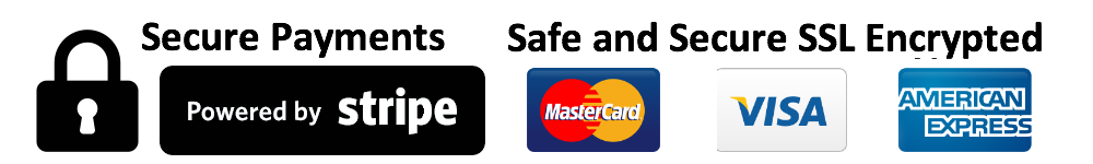 Secure payments powered by Stripe